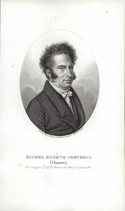 Michel Eugene Chevreul alkotó: French School