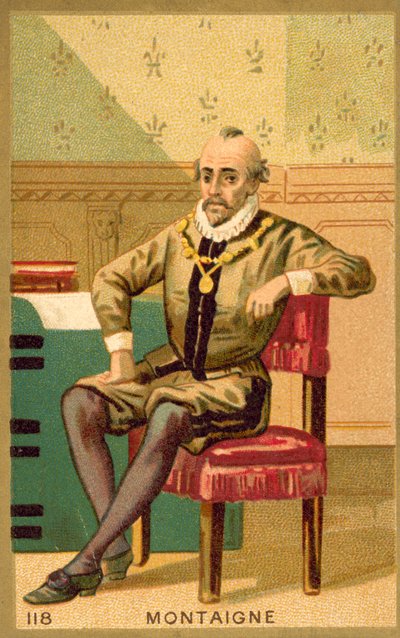 Michel de Montaigne francia író és filozófus alkotó: French School