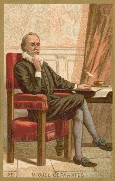Miguel de Cervantes spanyol regényíró, költő és drámaíró alkotó: French School