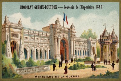 Hadügyminisztérium (chromolitho) alkotó: French School