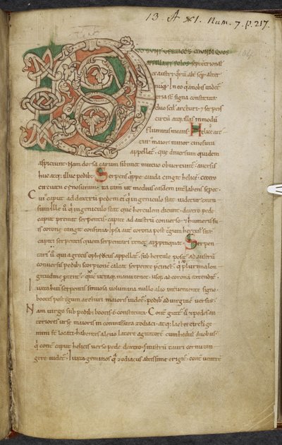 Különféle számítástechnikai és csillagászati munkák, Royal MS 13 A XI alkotó: French School