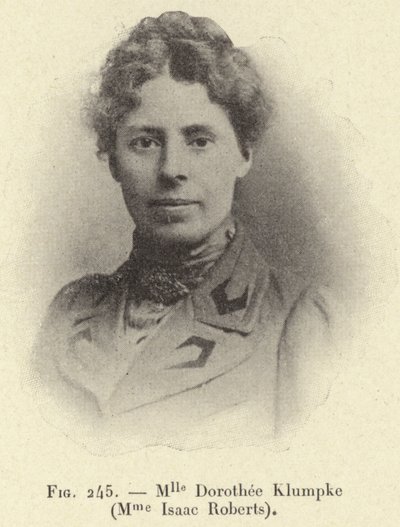 Ms. Dorothee Klumpke (Mrs. Isaac Roberts) (metszet) alkotó: French School