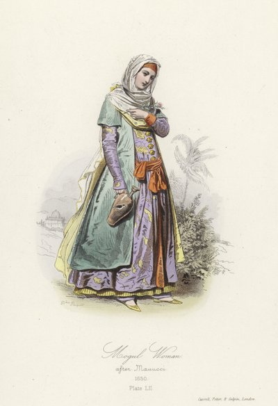 Mogul nő alkotó: French School