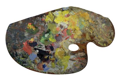 Monet paletta (fa) (lásd még: 182029) alkotó: French School