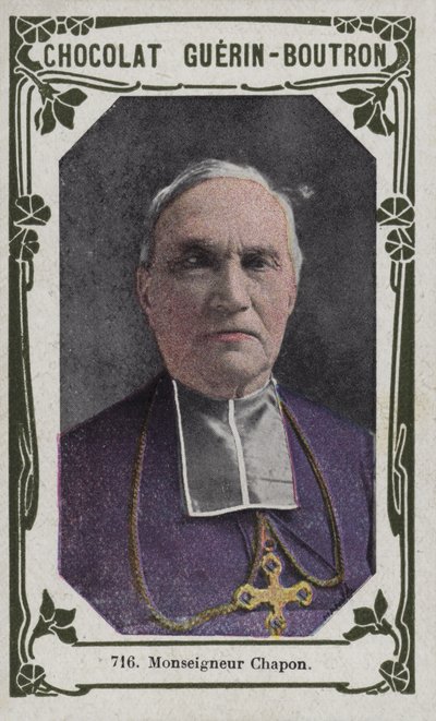Monsignor Chapon (színes fotó) alkotó: French School