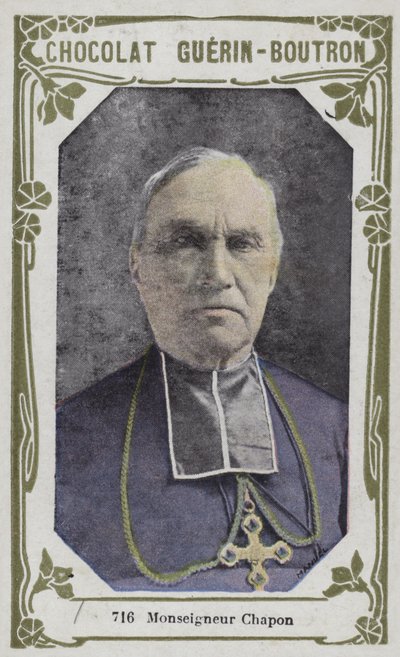 Monsignor Chapon (színes fotó) alkotó: French School