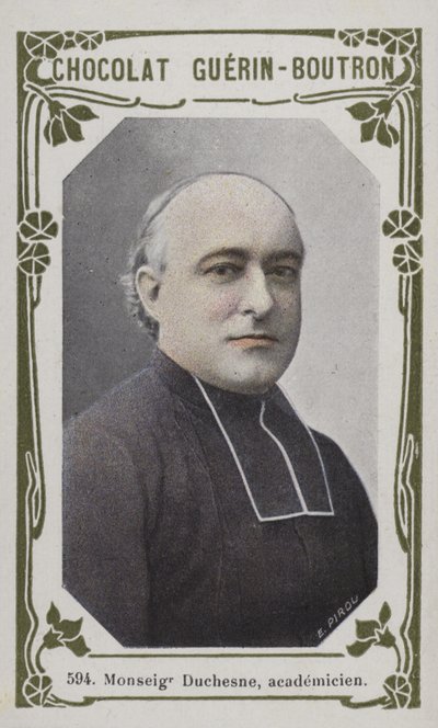 Monseigneur Duchesne, academicien (színes fotó) alkotó: French School