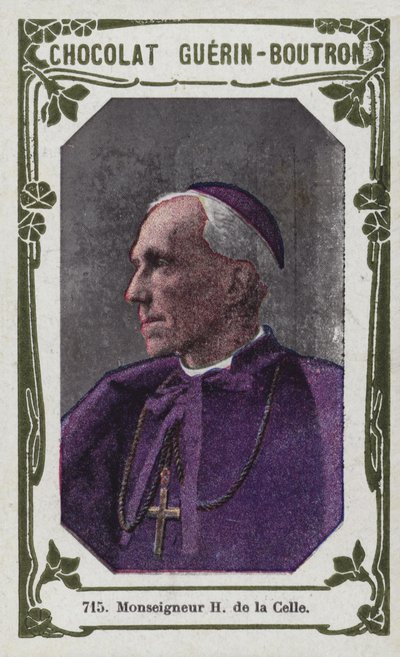 Monsignor H de la Celle (színes fotó) alkotó: French School