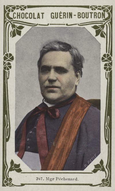 Monsignor Pechenard (színes fotó) alkotó: French School