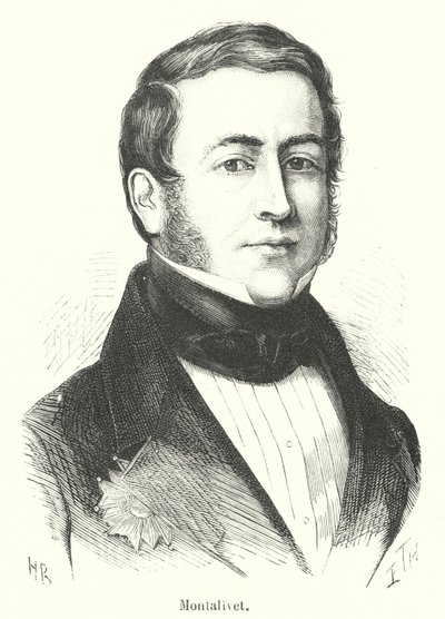 Montalivet (metszet) alkotó: French School