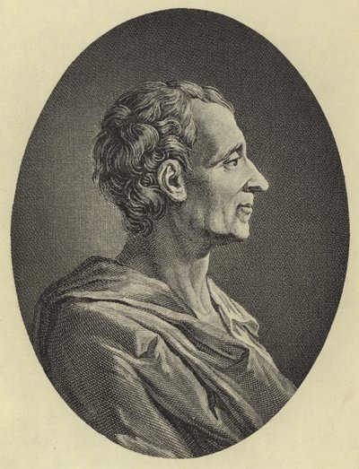 Montesquieu (fotogravír) alkotó: French School