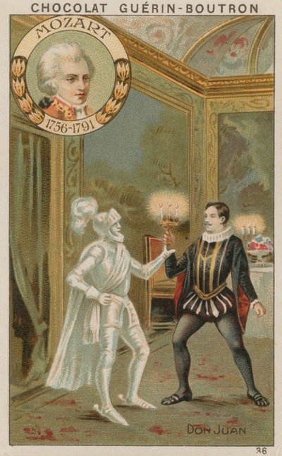 Mozart, Don Juan alkotó: French School