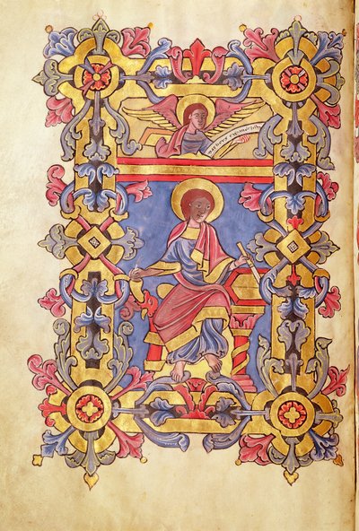 Ms 479 St. Matthew, The Gospels of the Abbaye de Cysoing alkotó: French School