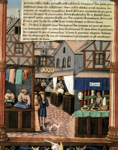 Ms 5062 fol.149v, oldal a "Hercegek kormányának könyvéből" alkotó: French School