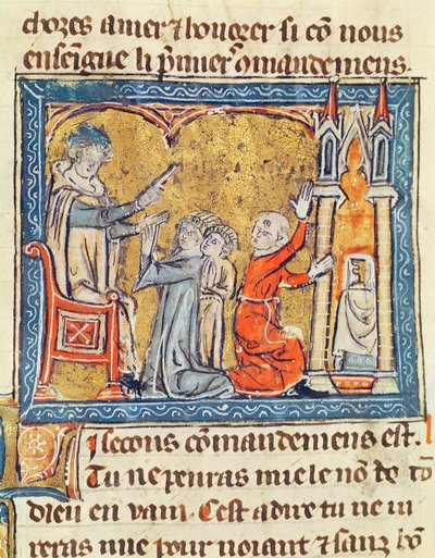 Ms 571 fol.1 The Somme the King alkotó: French School