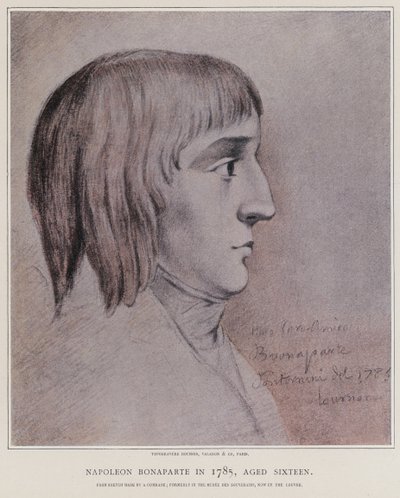 Bonaparte Napóleon 1785-ben alkotó: French School