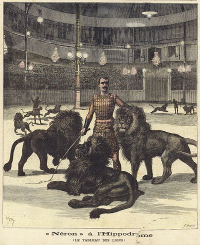 Neron a Hippodromban alkotó: French School