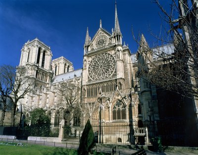Notre Dame délről, 1163-1345 alkotó: French School
