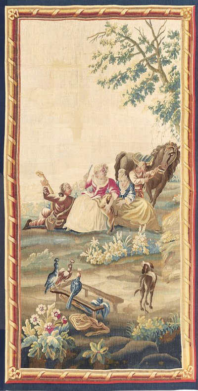 Lajos XVI. Lajos lelkipásztori szőtteseinek egyike, Aubusson, 1775 körül alkotó: French School