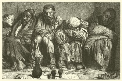 Opiumsüchtige (Stich) von French School