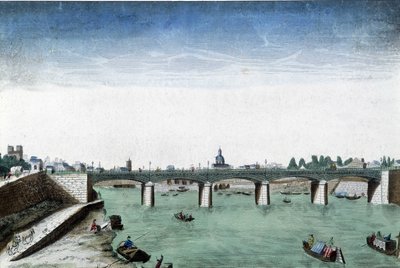 Optikai kilátás Párizsra, a Pont d