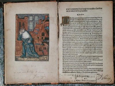 Oldal a párizsi „La Cyrurgie de Maistre Guillaume de Salicet”-ből alkotó: French School
