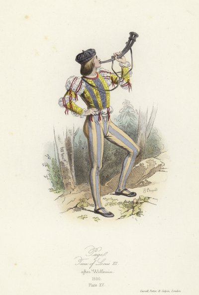 Page, XII. Lajos francia uralkodása alkotó: French School