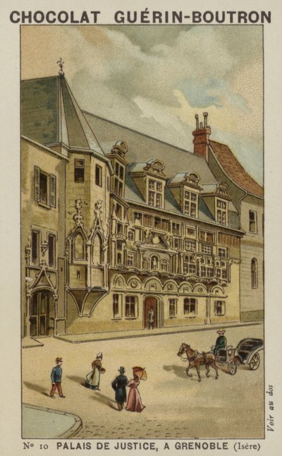 Bírósági épület, Grenoble, Isère alkotó: French School