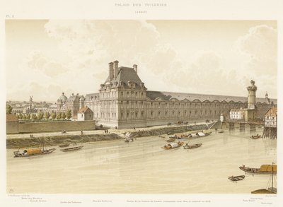 Tuileries-palota, 1640 alkotó: French School