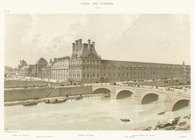 Tuileries-palota, 1690 alkotó: French School