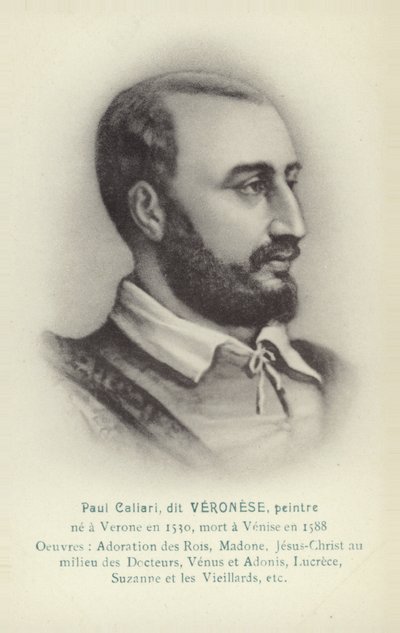 Paolo Veronese, olasz festő (litográfia) alkotó: French School
