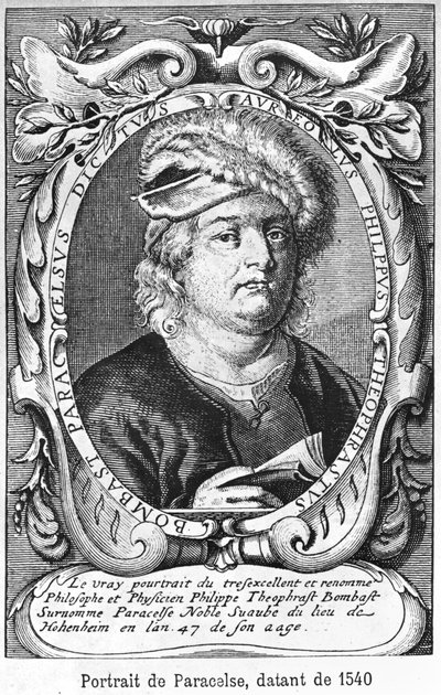 Paracelse (1493-1541) 1540 alkotó: French School