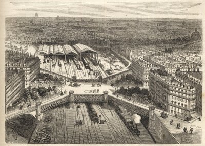 Párizs - Gare de Paris-Saint-Lazare Place de l