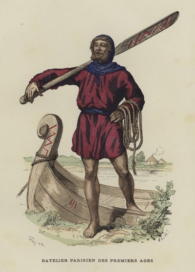 A korai idők párizsi hajósa alkotó: French School