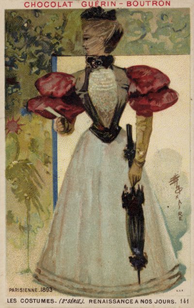 Párizsi divat, 1893 alkotó: French School