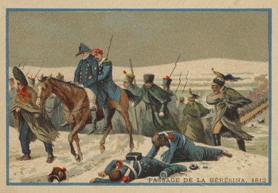 A Berezina átvonulása 1812-ben alkotó: French School