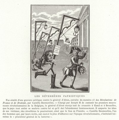 Hazafias utcai lámpák alkotó: French School