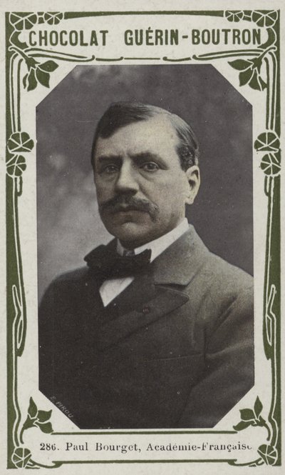 Paul Bourget, Academie-Francaise (színes fotó) alkotó: French School