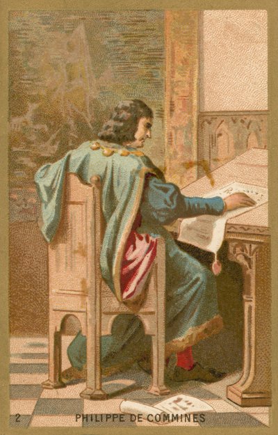 Philippe de Commines flamand író és diplomata alkotó: French School