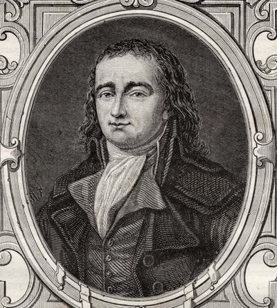 Pierre Gaspard Chaumette (1763-94) Louis Blanc (1811-82) „Histoire de la Revolution Francaise” című művéből alkotó: French School