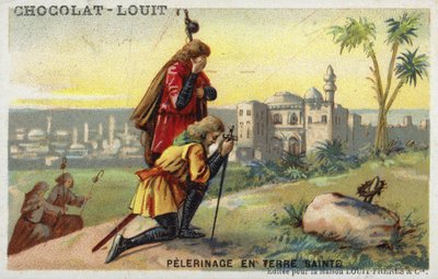 Zarándoklat a Szentföldre alkotó: French School