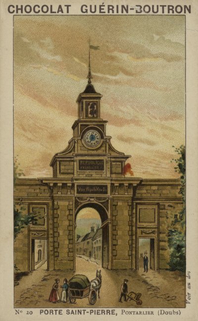 Porte Saint-Pierre, Pontarlier, Doubs alkotó: French School