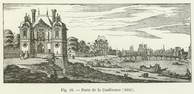 Konferencia kapuja, 1650 alkotó: French School