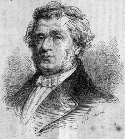 Alphonse Lavallee (1791-?), nantes-i üzletember, a mérnököket képző Ecole Centrale des Arts et Manufactures (vagy Ecole Centrale Paris) alapítója portréja. Metszet a "Le Monde Illustre" 346. számában, 1863. november 28-án. alkotó: French School