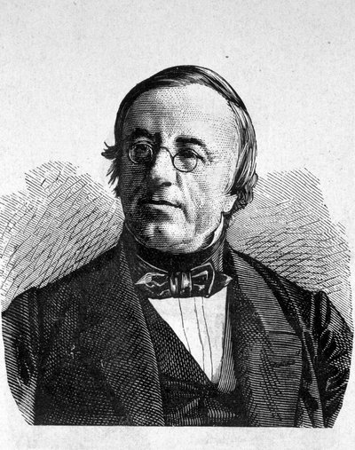 A. de la Rive (1801 - 1873), svájci fizikus portréja – a „” Album de la Science-ben; jeles tudósok; Nagy felfedezések””” 1896. alkotó: French School