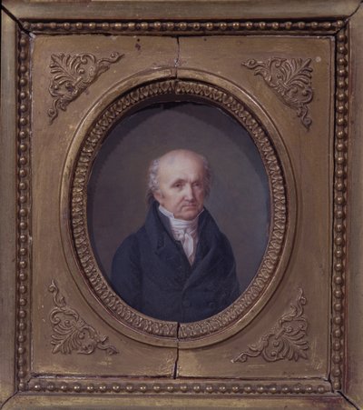 Abraham-Louis Breguet (1747-1823) portréja, 19. század eleje (panel) alkotó: French School