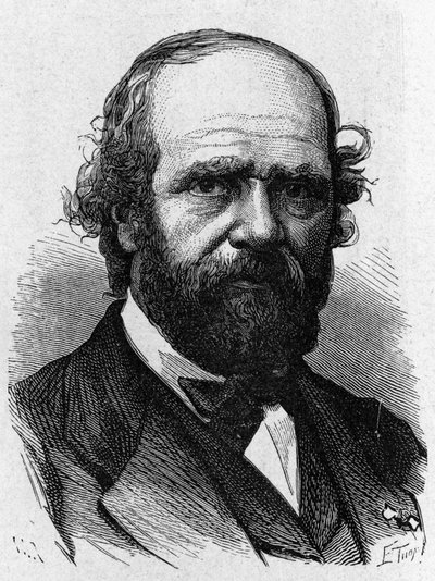 Alphonse Poitevin portréja - a Tudományos albumban; jeles tudósok; Nagy felfedezések””” 1896. alkotó: French School