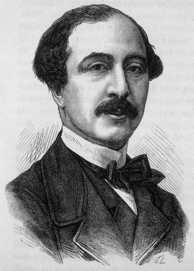 Anatole Prevost Paradol francia újságíró és politikus portréja (1829-1870). alkotó: French School