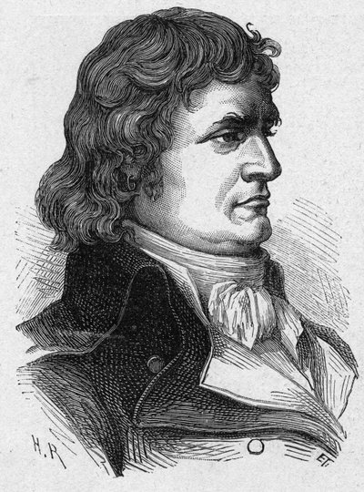 Andre Jeanbon, Jean Bon Saint-Andre vagy Jeanbon Saint Andre (1749-1813) francia forradalmár és politikus portréja. Metszet 1889-ből. Magángyűjtemény. alkotó: French School