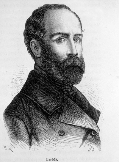 Armand Barbes francia forradalmár portréja (1809-1870). alkotó: French School